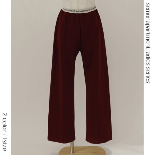 【ladies series】JERSEY SLACKS PANTS