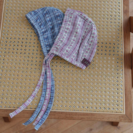 26AW NEW PATTERN FLORAL BONNET