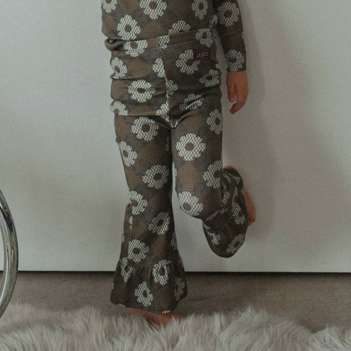 26AW NEW PATTERN FLARE PANTS