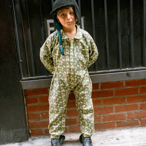 JERSEY CAMOUFLAGE JUMPSUIT