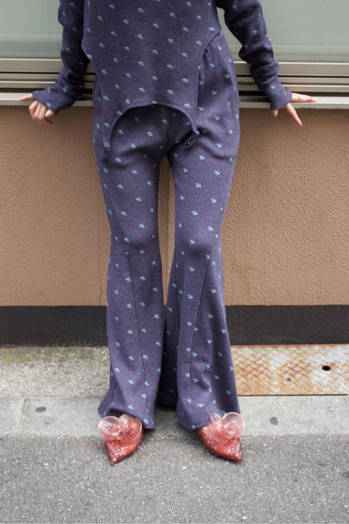Waffle Flare Pants