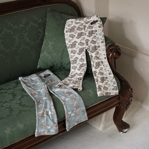 PATTERN TOILE DE JOUY FLARE PANTS