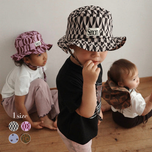 PATTERN SAFARI HAT