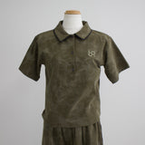 【 Semon×AURéNLEV 】TIEDYE POLO T SHIRT16