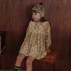 TRIPLE HORSE VELOUR DRESS
