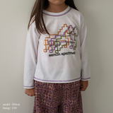 TRIPLE HORSE PRINT LONG SLEEVE T-SHIRT7