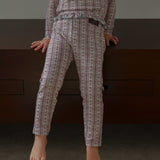 26AW NEW PATTERN FLORAL FRILL LEGGINGS 3