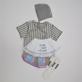 PANEL PRINT SHORT PANTS9