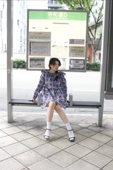 3way Tartan Check Dress3