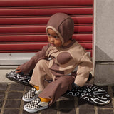 2TONE RIB PANTS7