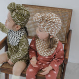Pattern Long Sleeve Rompers 6