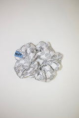 Satin Monogram Scrunchie2