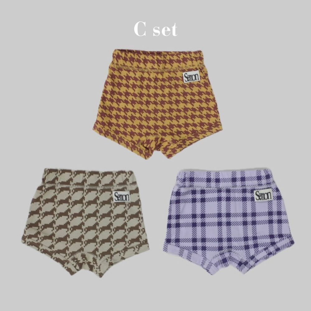 Semon 3点セット90 3SET INNER SHORTS – Frö