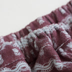 Jamée Rousse VELOUR FRILLED FLARE PANTS
