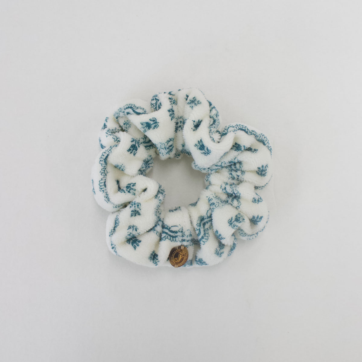 Jamée Rousse VELOUR SCRUNCHIE ワイン
