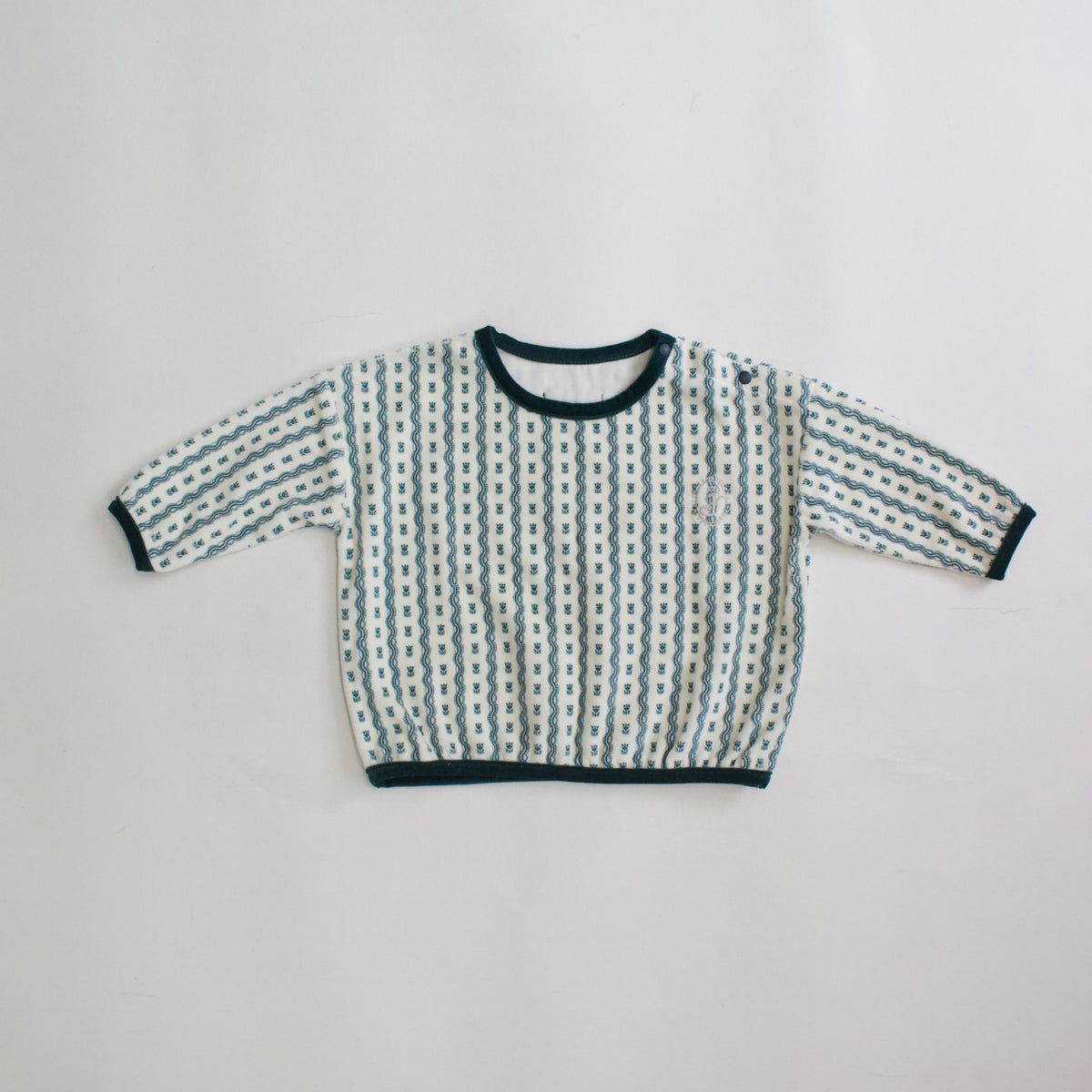 Jamée Rousse VELOUR TOP グリーン