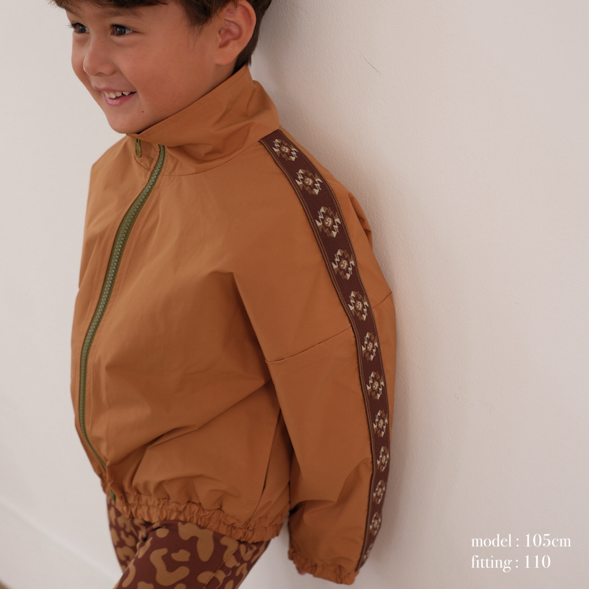 Semon ApartMent 26AW LINE TAPE LINED WINDBREAKER JACKET