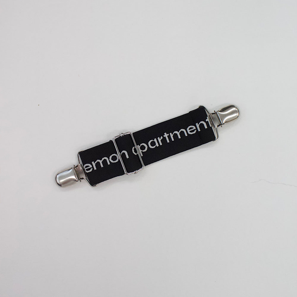 Semon ApartMent 26AW LOGO MINI CLIP BLACK LOGO