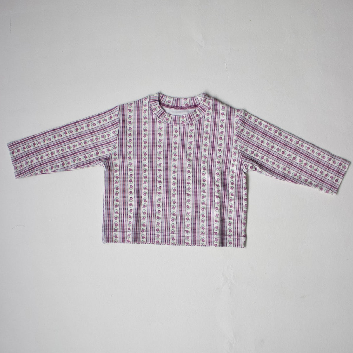 Jamée Rousse 26AW NEW PATTERN FLORAL LONG-SLEEVE T-SHIRT ピンク