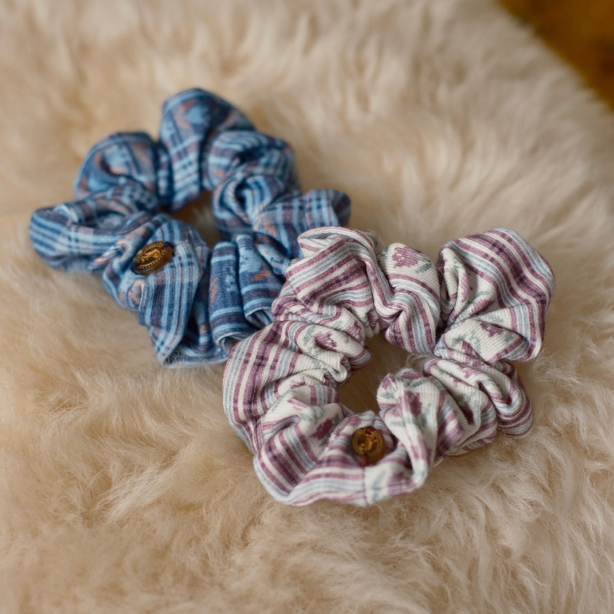 Jamée Rousse 26AW NEW PATTERN FLORAL SCRUNCHIE