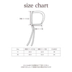 Semon ApartMent 26AW PATTERN BONNET