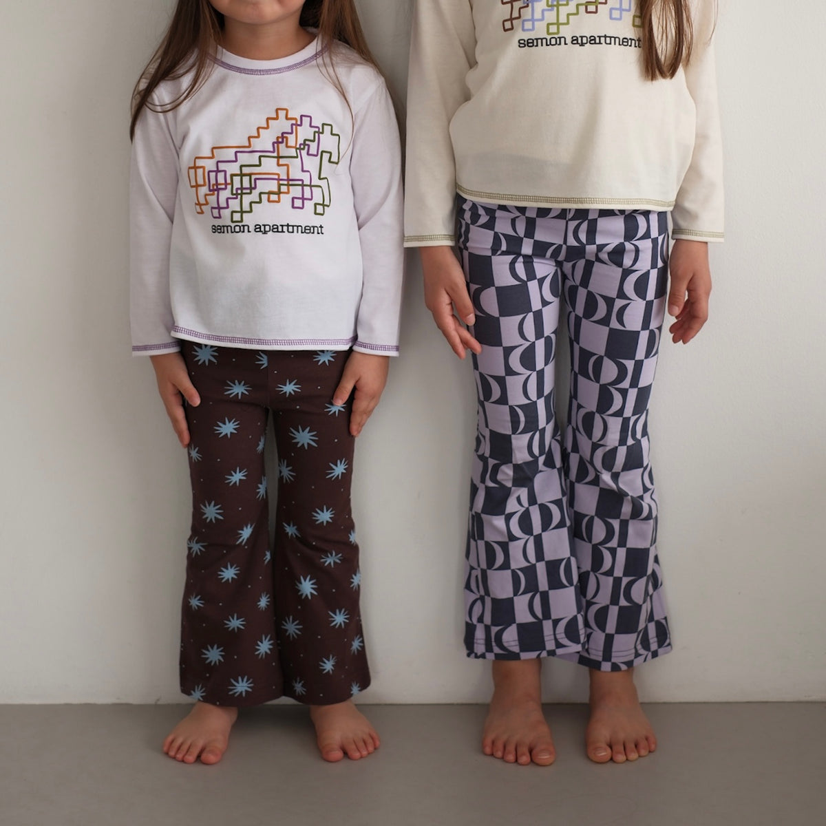 Semon ApartMent 26AW PATTERN FLARE PANTS