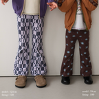 Semon ApartMent 26AW PATTERN FLARE PANTS