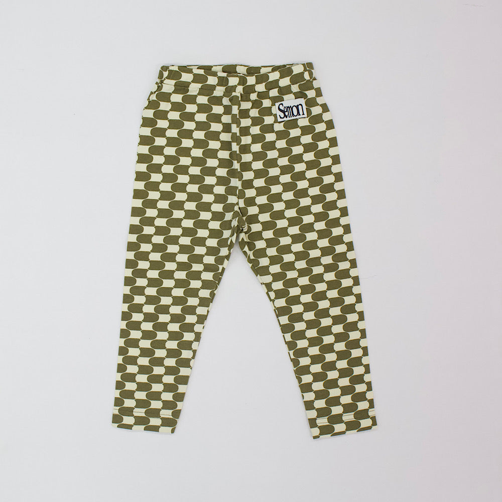 Semon ApartMent 26AW PATTERN LEGGINGS WAVEBLOCK