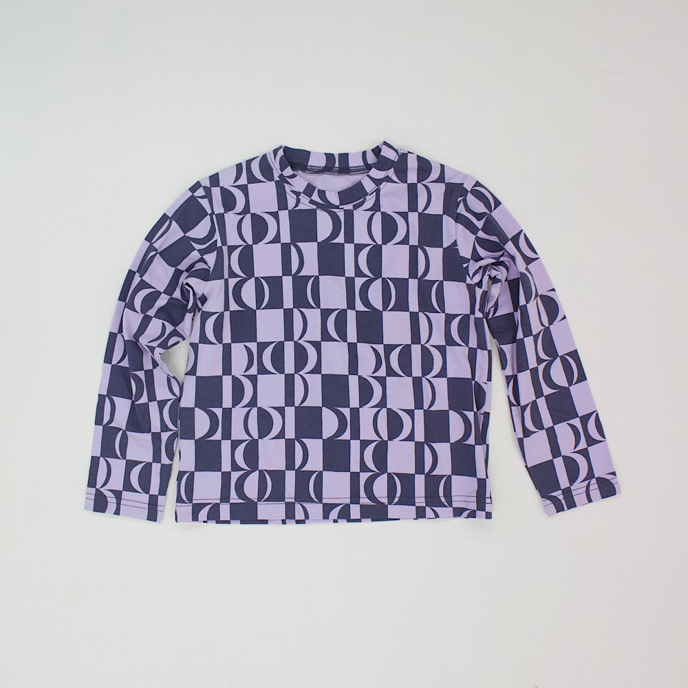 Semon ApartMent 26AW PATTERN LONG SLEEVE T-SHIRT