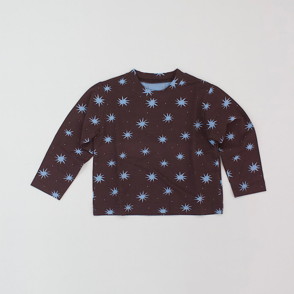 Semon ApartMent 26AW PATTERN LONG SLEEVE T-SHIRT STAR