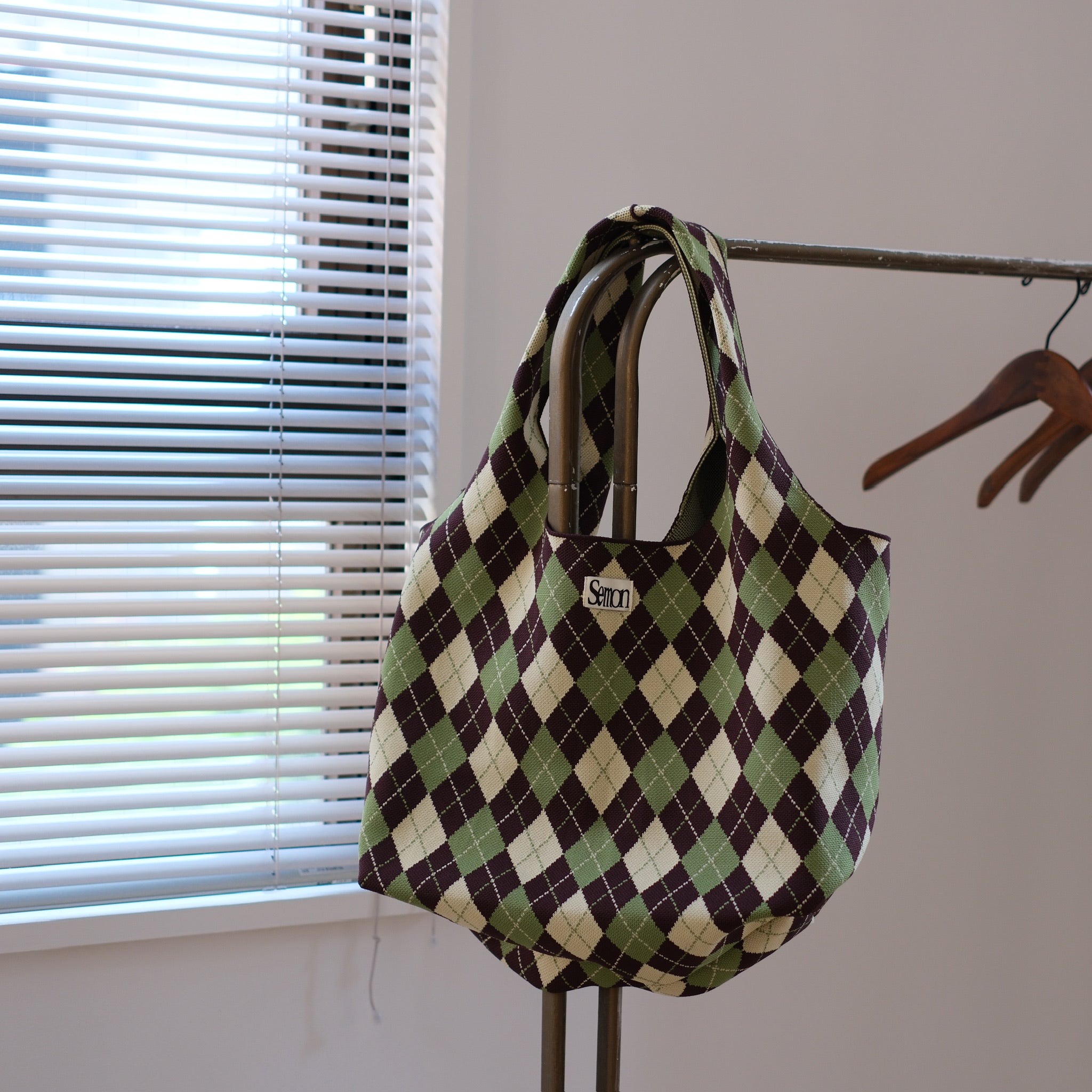 総柄ニットマザーズバッグ | 26AW PATTERN KNIT MOTHER'S BAG | Frö