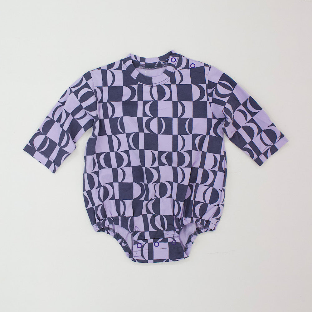 Semon ApartMent 26AW PATTERN ROMPER MOON