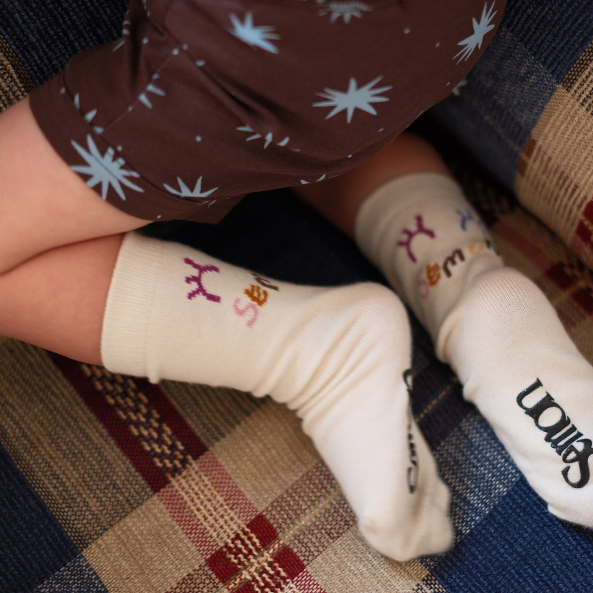 Semon ApartMent 26AW S LOGO 2-SET HIGH SOCKS