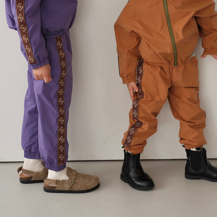 26AW SIDE LINE LINED WINDBREAKER JOGGER PANTS
