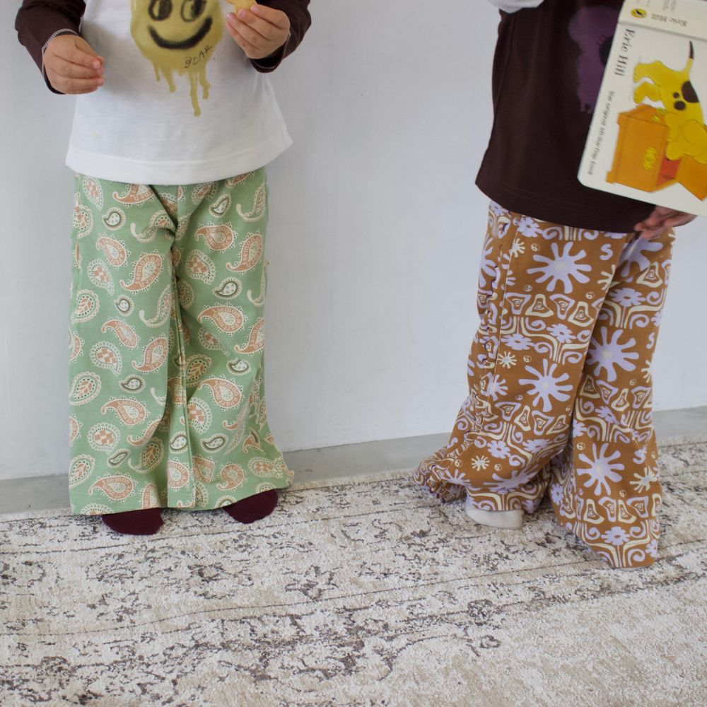 新ベアワイドフレアパンツ | 26SS NEW PATTERN WIDE FLARE PANTS | Frö
