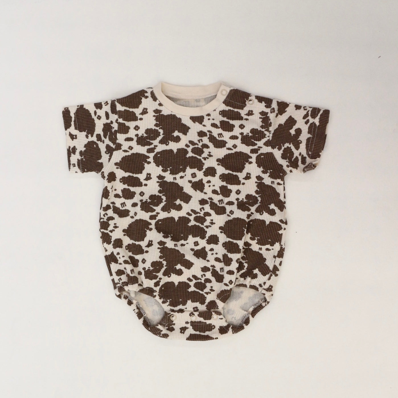 ロンパース・カバーオール semon 26SS NEW WAFFLE ROMPERS & BONNET 新柄ワッフルロンパース | 26SS NEW WAFFLE ROMPERS | Frö
