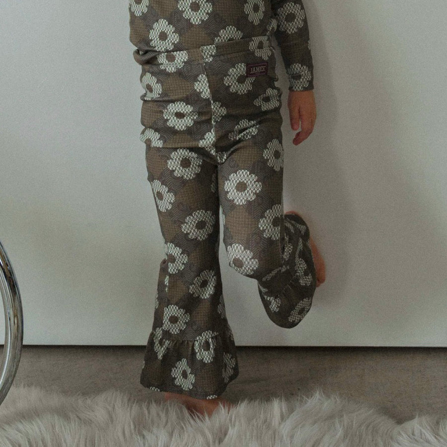26AW NEW PATTERN FLARE PANTS