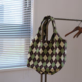 26AW PATTERN KNIT MOTHER'S BAG3