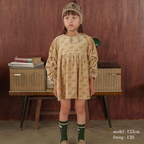 TRIPLE HORSE VELOUR DRESS