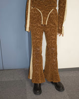 Velour Lace Flare Pants12
