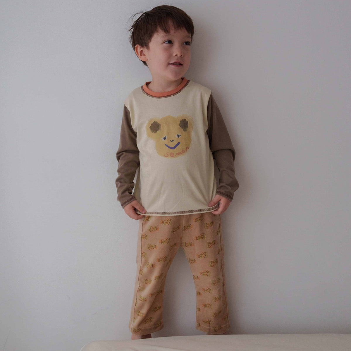 TRIPLE HORSE VELOUR STRAIGHT PANTS