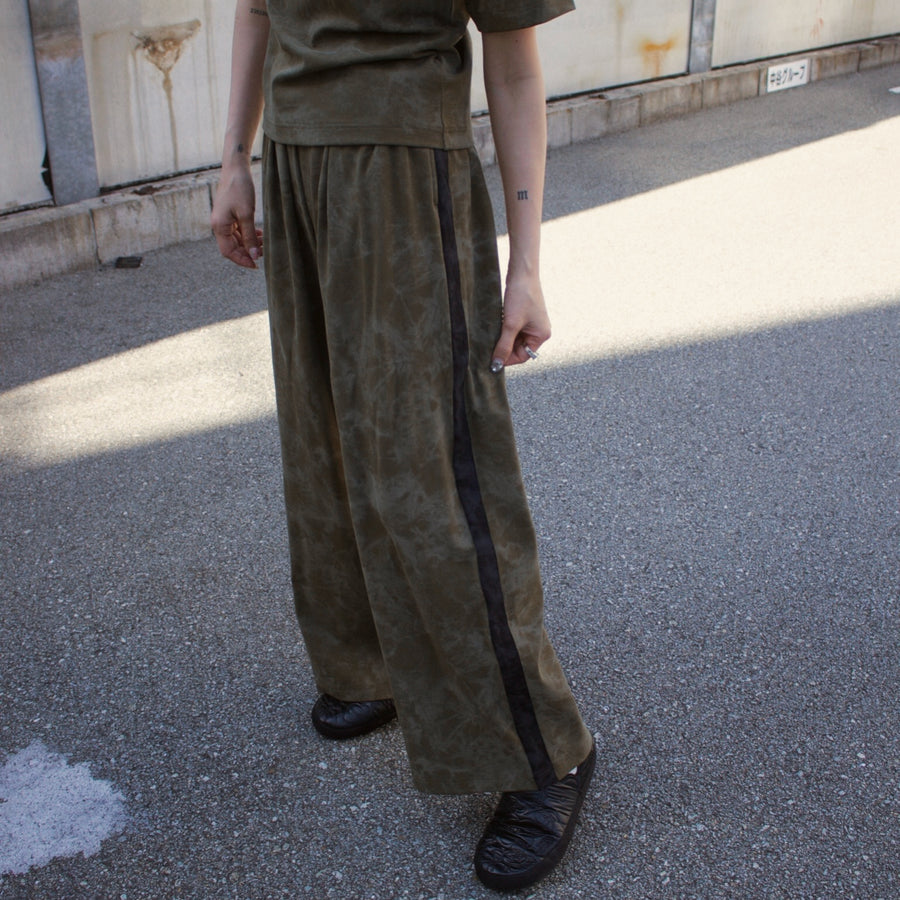 【 Semon×AURéNLEV 】TIEDYE SIDELINE PANTS