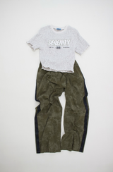 Shirring Logo Print Tee8