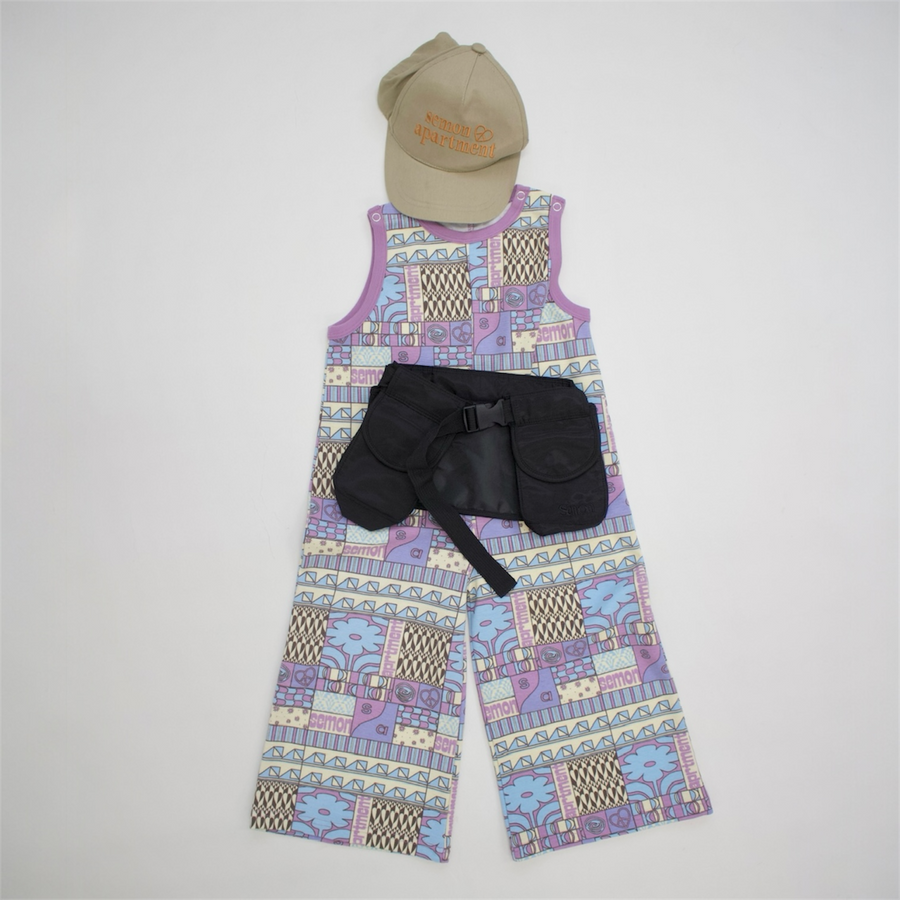 PANEL PRINT TANK SALOPETTE – Frö