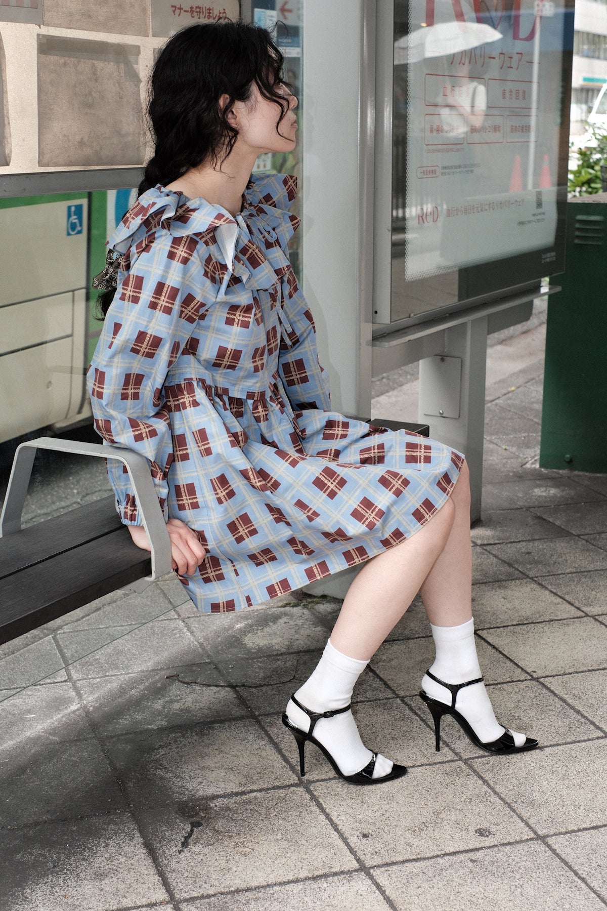 AURéNLEV 3way Tartan Check Dress CHECK