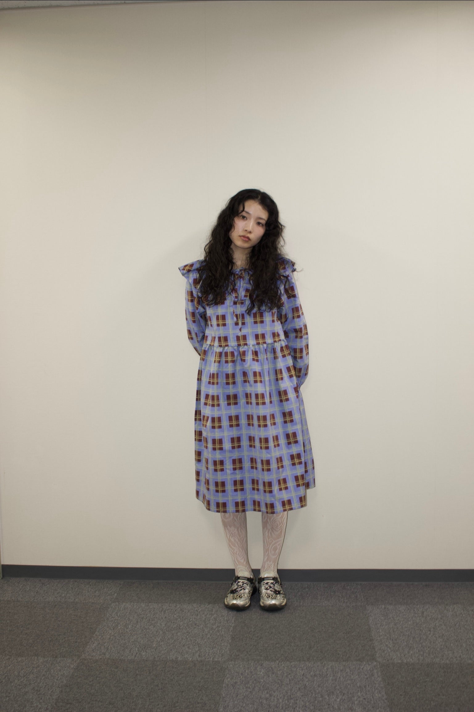 26ssタータンチェックワンピ | 3way Tartan Check Dress | Frö