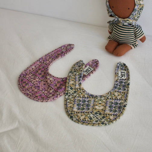 QUILTED SPAN RIB BIB