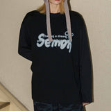 SPRAY LOGO LADIES LONG SLEEVE T-SHIRT1