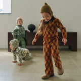 PATTERN JACQUARD FLARE PANTS4