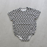SHORT SLEEVE PATTERN ROMPERS19